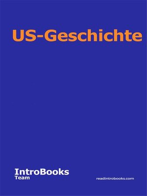 cover image of US-Geschichte